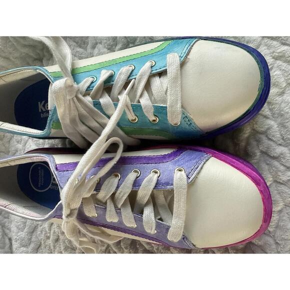 Keds Women's Sneakers with Colorful Platform Soles - Picture 7 of 8